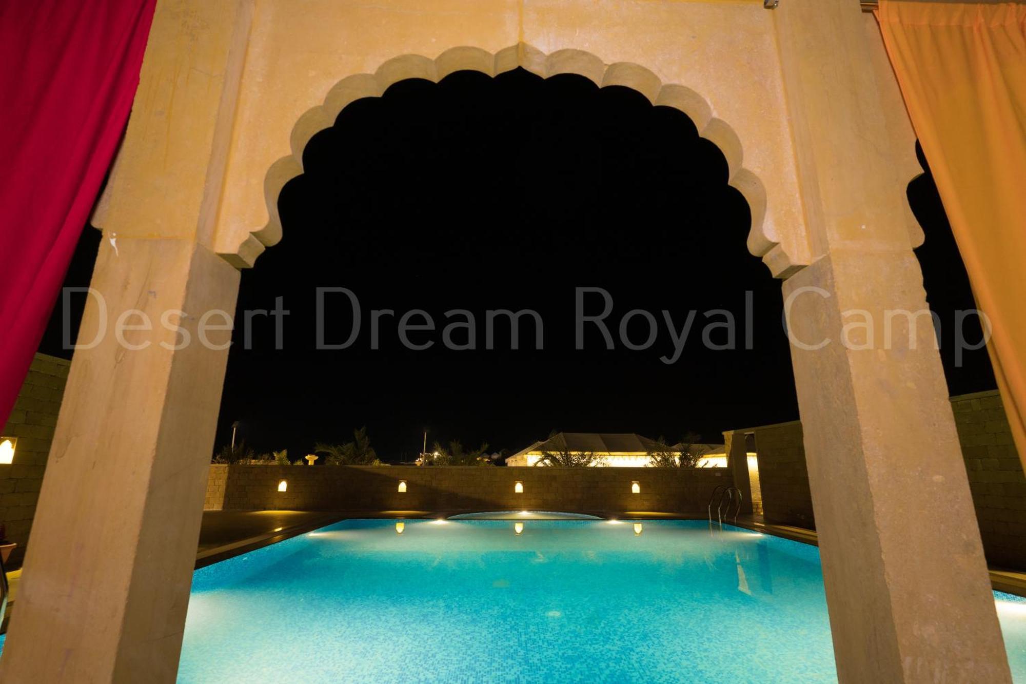 Desert Dream Royal Camp With Pool Hotell Jaisalmer Exteriör bild