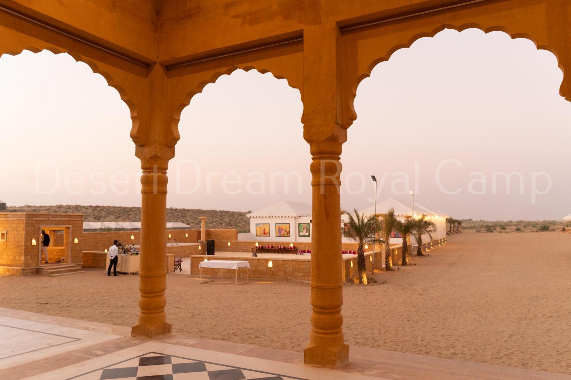 Desert Dream Royal Camp With Pool Hotell Jaisalmer Exteriör bild